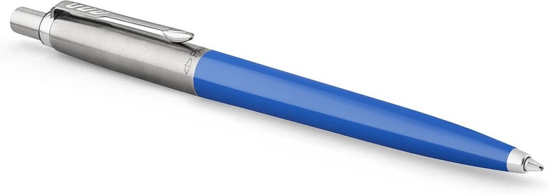 Parker Jotter Originals Ballpoint Pen, Classic Finish, Medium Point, Blue Ink, 1 Count - Image 1